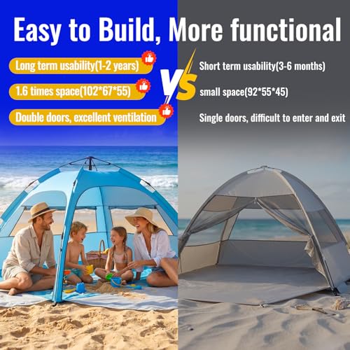 Pop Up Beach Tent for Family