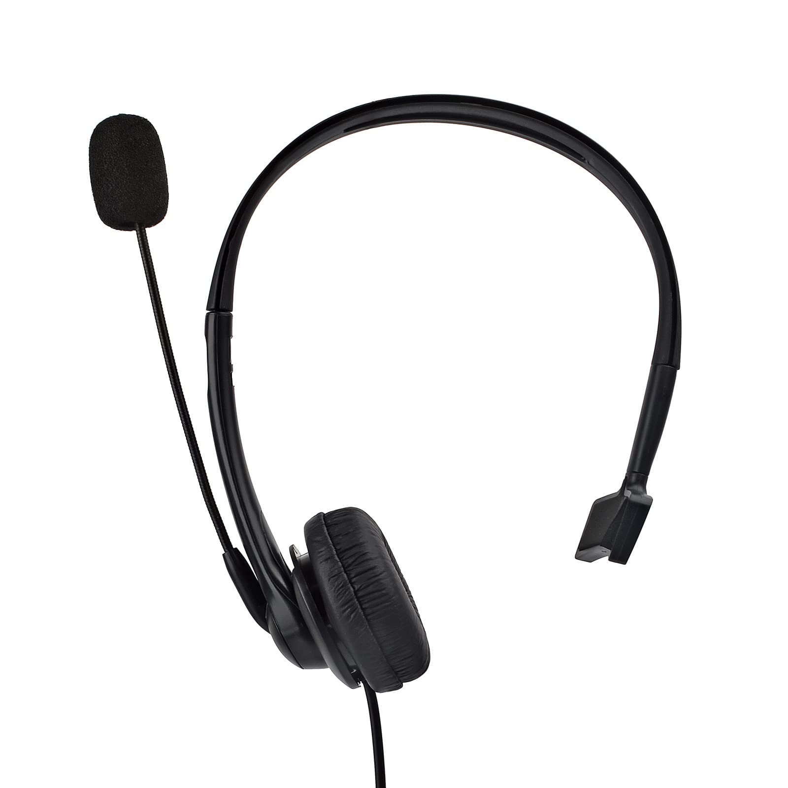 UAYESOK Dwukierunkowa słuchawka radiowa, 2-pinowa, walkie-talkie Overhead zestaw słuchawkowy z mikrofonem PTT do Motorola CP040 CP200 DP1400 GP300 CLS1410 XT420 XT460 Hytera PD405 PD505 radio szynowe