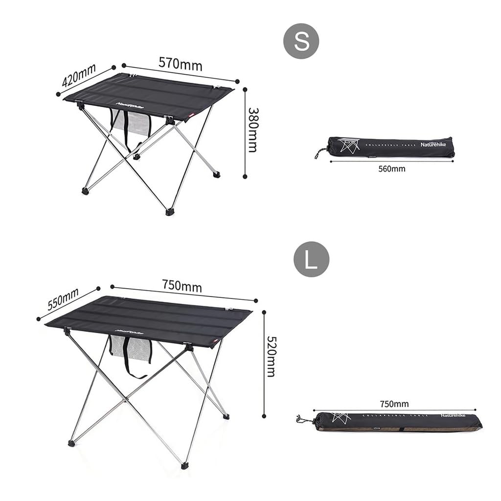 Amazon | Naturehike 屋外折りたたみテーブル ポータブルキャンプ