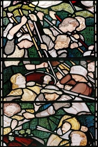 Impressions sur toile bataille de Beth Horon œuvre Edward Burne Jones vintage premium 60x90cm
