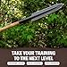 Condor Tool & Knife African Congo Hunting Spear - 1045 High Carbon Steel - Spear Weapon with a Burnt Eucalipto Handle and Handcrafted Welted Leather Sheath - 13.2in Blade - 39.2oz (1.6mm)