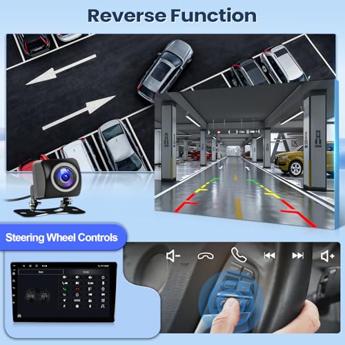 Leadfan 8 Core 4G+64G Car Radio for Honda Civic 2006-2011 Stereo with Wireless Carplay Android Auto, 10.1'' Touchscreen for Honda Civic GPS Navigation Bluetooth WiFi SWC Rear Camera Split Screen by Leadfan - Image 7