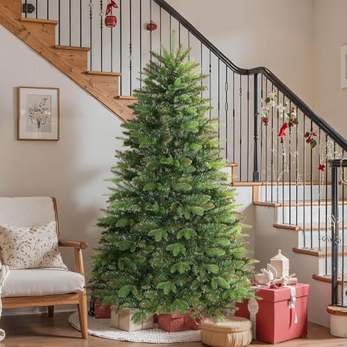 SHareconn 200cm Premium Weihnachtsbaum Künstlich mit 1463 PE&PVC Zweigen – Ansicht 5