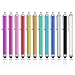 Produktbild SuiYou Eingabestift, 12 Stück Kapazitive Universal Touchscreen Stifte Kompatibel mit Apple iPhone iPad Tablet Kindle Samsung Galaxy Note und Allen kapazitiven Bildschirmgeräte - 12 Farben