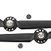 eoocvt 2 Pairs Propeller Rotor Blade Sets A and B for YUNEEC Typhoon G Q500 Q500+ Q500 4k RC Quadcopter Drone - Black