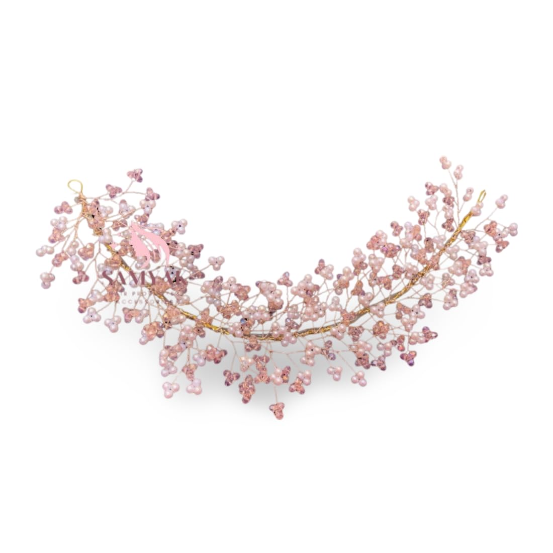 Pearl & Crystal Wedding Bridal Beautiful Designer Hair Vine Accessories/Veni/Tiara/Hair Pin/Juda Pin For Women & Girls,1a-image-26