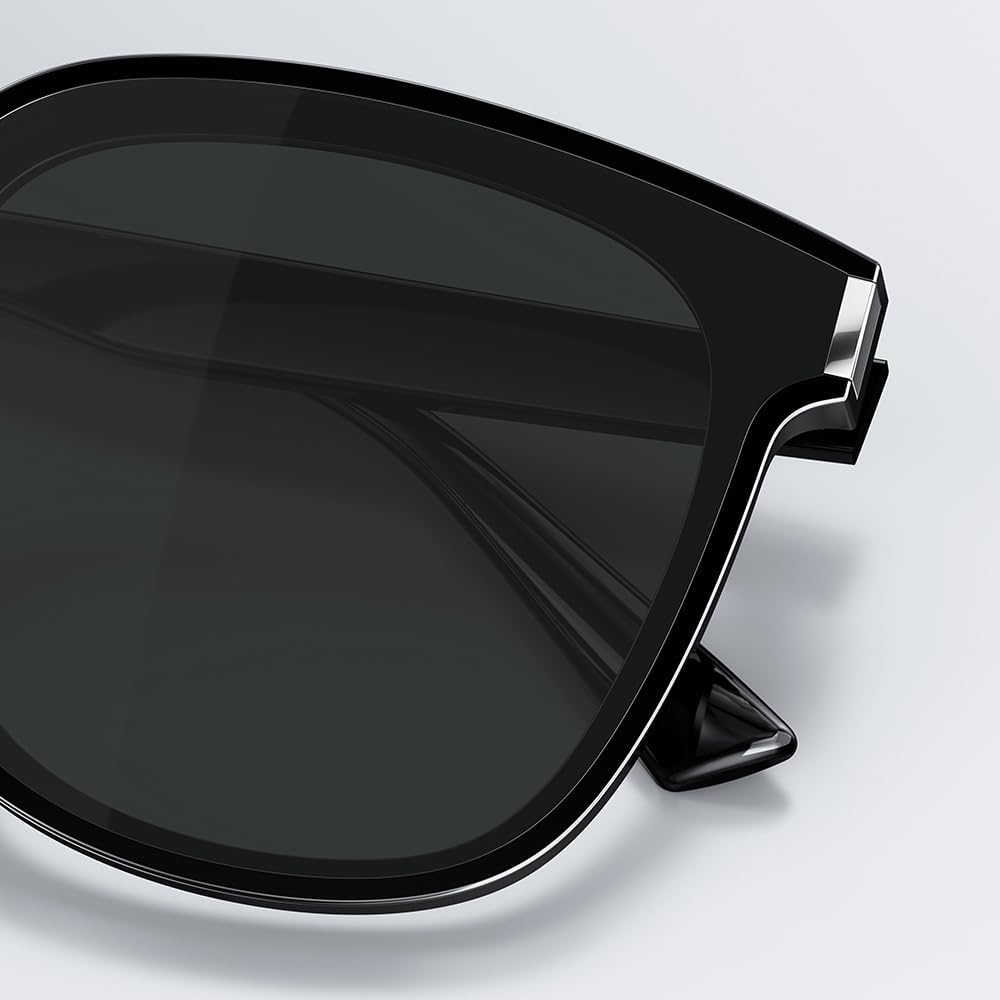 BOLON Men Women Stylish Oversized Square Polarized Sunglasses, Exclusive Eyewear Brand of EssilorLuxottica - Image 8