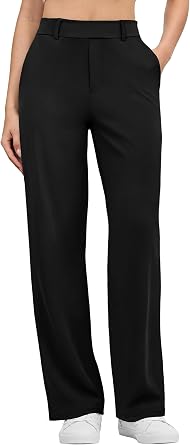COPYLEAF Womens Wide Leg Dress Pants Business Casual Trousers with Pockets