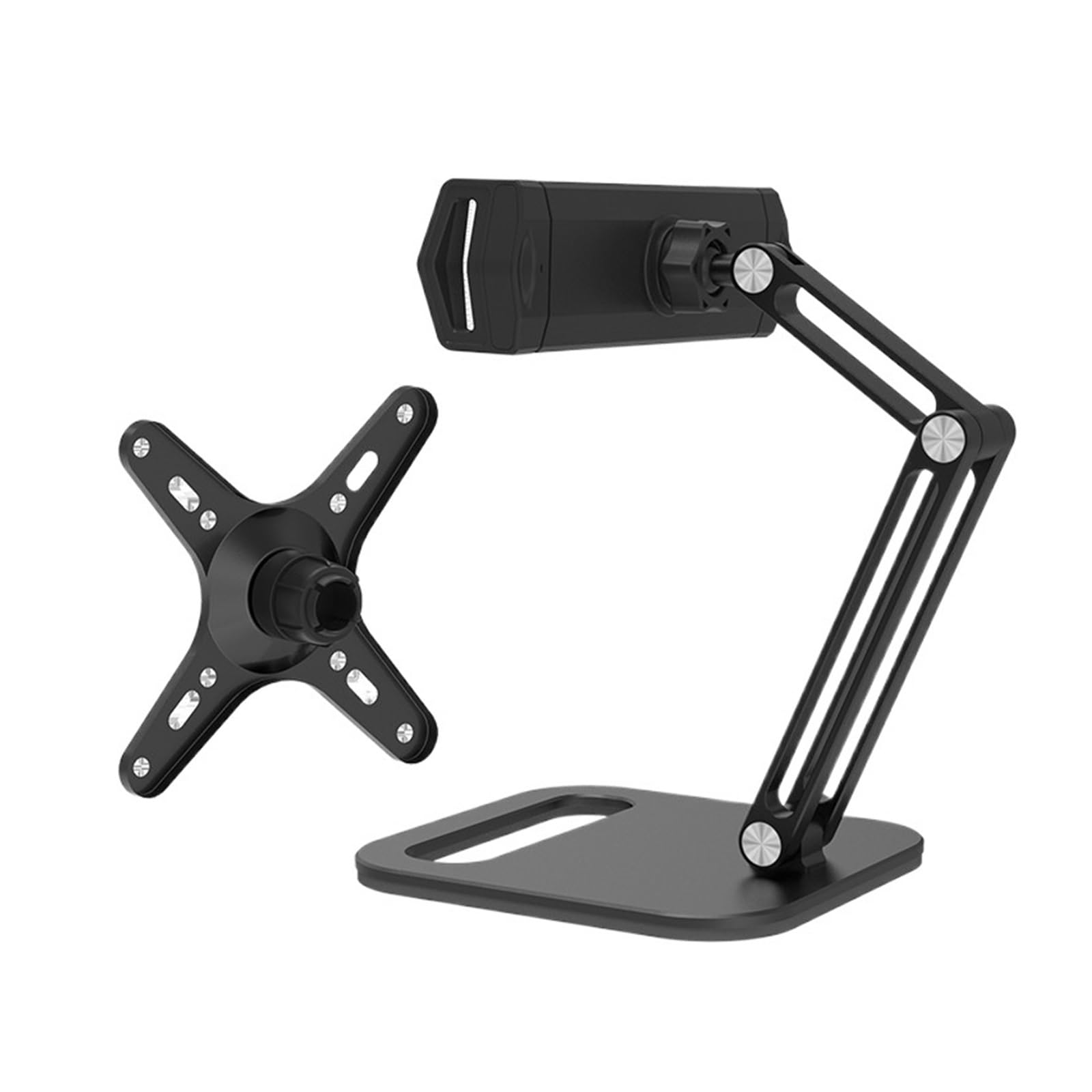 Support de moniteur autoportant 2-en-1 réglable en hauteur pour écran PC 13-18 pouces