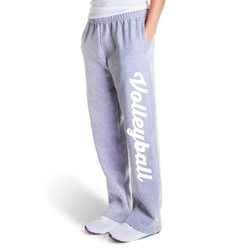 Volleyball Script Sweatpants | Volleyball Apparel by ChalkTalk Sports | Multiple Colors | Youth and Adult Sizes