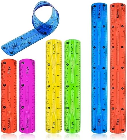 Helix Ruler 15cm Flexible - Color: Assorted : Amazon.co.uk: Stationery ...