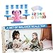 Tofficu 1set Balance Scale Toy for Boys and Girls Math Learning Educational Elephant Scale for Family Playtime Lightweight and Easy to Assemble for Counting Skills Development