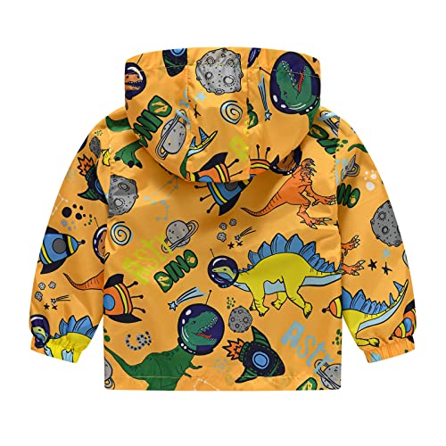 Kids Baby Toddler Girls Cartoon Spring Fall Outerwear Windbreaker Zipper Hooded Jackets Windproof Coats3
