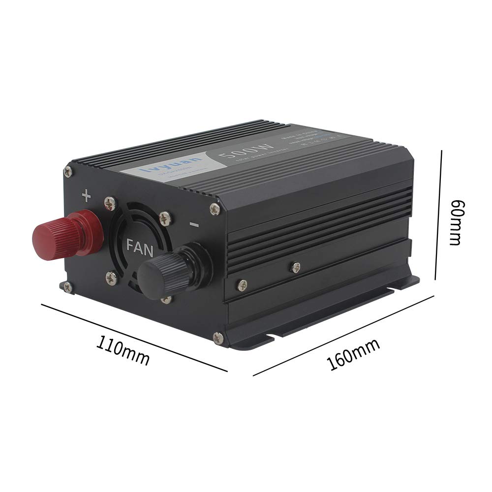 Przetwornica napięcia, 1000 W, DC 12 V do AC 220 V-240 V, przenośna ładowarka automotion, transformator, transformator, zasilacz samochodowy