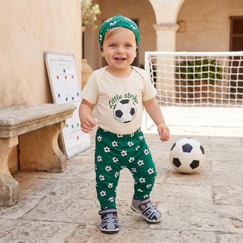 Image of Amnnchya Newborn Baby Boy Clothes Fishing Short Sleeve Romper Shirt Tops Pants Summer Spring Outfits Cute Hat Set