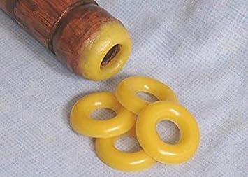 Meinl Didgeridoo Mouthpiece, 100% Antiseptic Beeswax - NOT MADE IN CHINA - Fits Most Common Didgeridoos (DDG-MP)