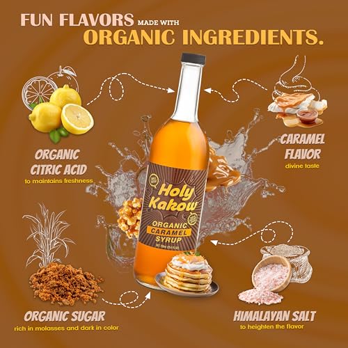 Holy Kakow Organic Caramel Syrup