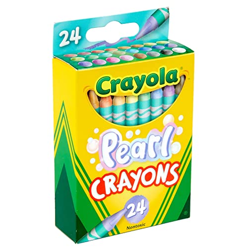 Crayola Pearl Crayons, 24Count