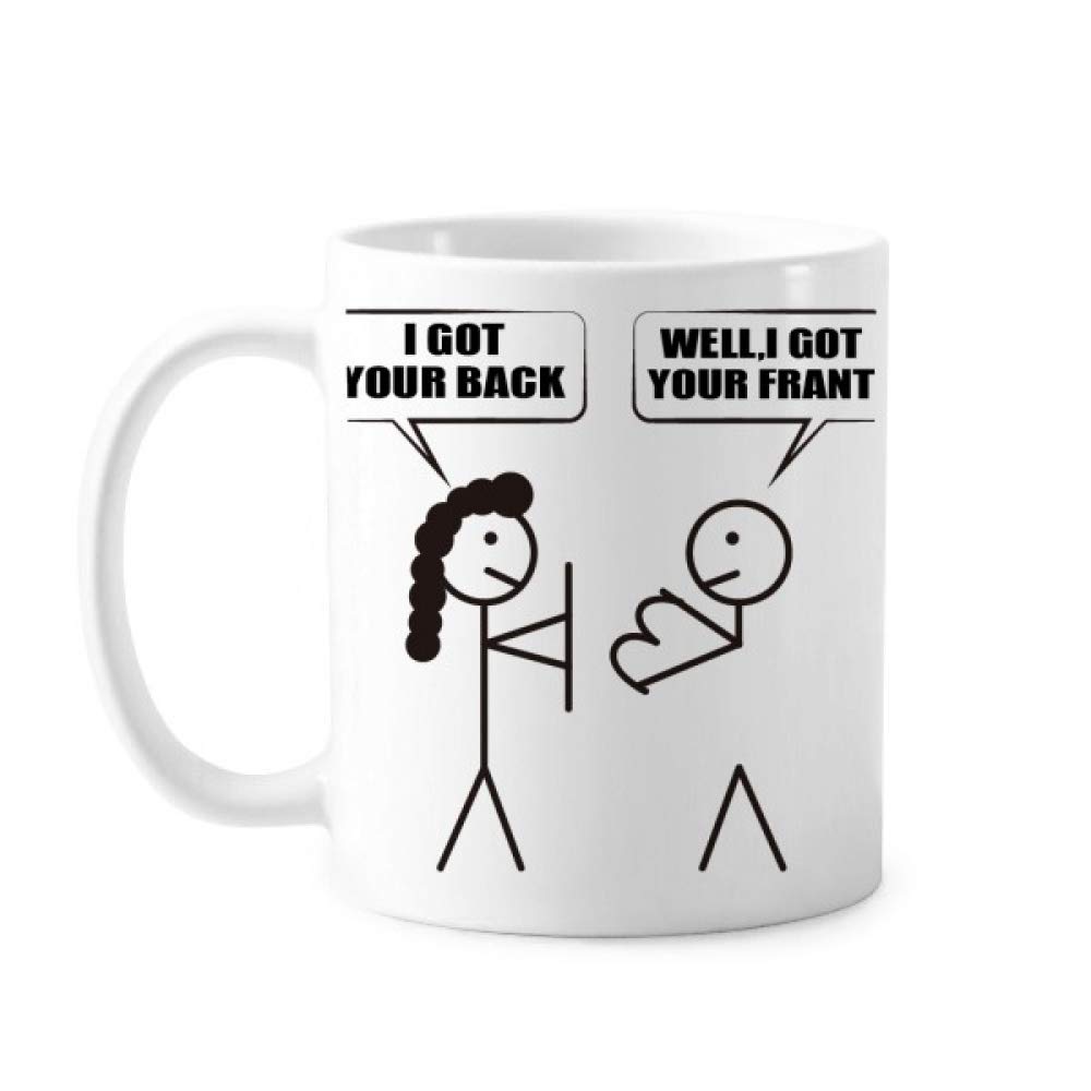 comp Chest Battle Back Art Deco Fashion Mug Pottery Cerac Coffee Porcelain Cup Tableware