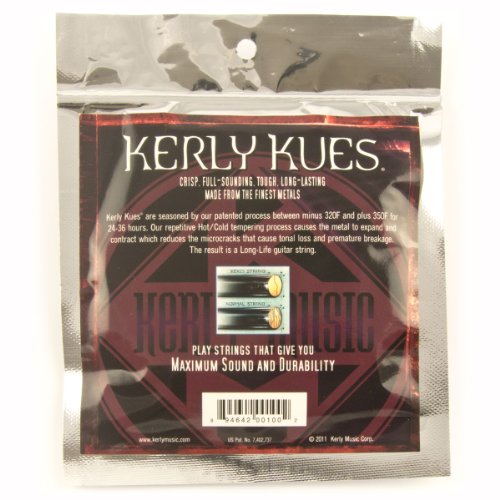 Kerly Music Kerly Kues Nickel Wound Electric Guitar Strings Medium 10-46 - Les Beatles, Paul McCartney, John Lennon, RIngo Starr, George Harrison Kerly Music Kerly Kues Nickel Wound Electric Guitar Strings Medium 10-46 – Image 3