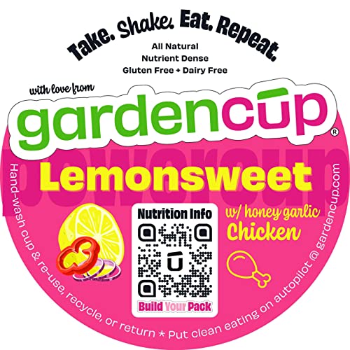 Fresh Prepared Protein Salads Variety Pack, Ready To Eat, By Gardencup | (6) Individual, Ready-To-Eat, Power Packed Salad Cups | Fresh Made And Cold Shipped In Airtight Containers! #TOP5