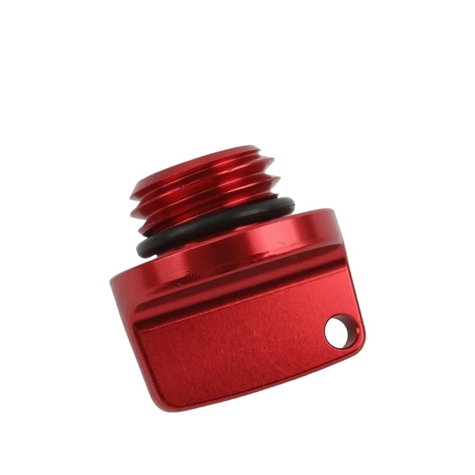 Cubierta del cárter de motocicleta M20 x 2.5 CNC Tapón de llenado de aceite de motor compatible con 2025 (rojo)