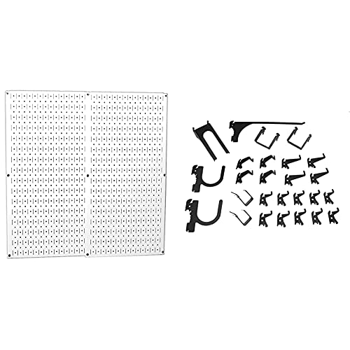 Image of Wall Control Metal Pegboard and Deluxe Hook Kit