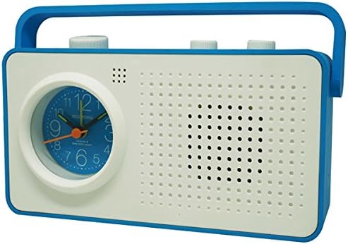 Hopecome HC1201-3 Retro Talking Clock With Seconds (Blue)