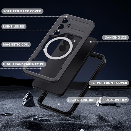 Coque iPhone 16 Pro étanche IP68 résolvant le risque de casse avec protection 360