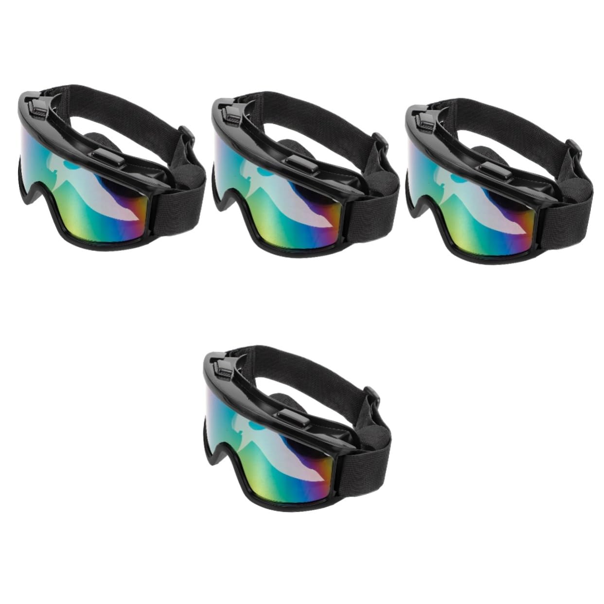 Lunettes anti-poussière pour chiens YARNOW contre les UV et le vent fort, 4 pièces