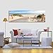 youkuart canvas Prints,Beach scenery Wall Art oil Paintings Printed Pictures Stretched for Home Decoration mx001