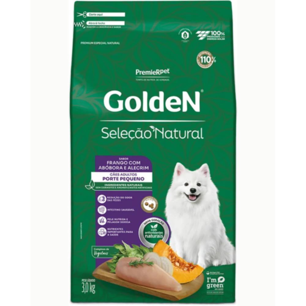 Premier Pet Ração Golden Seleção Natural Para Cães Adultos De
