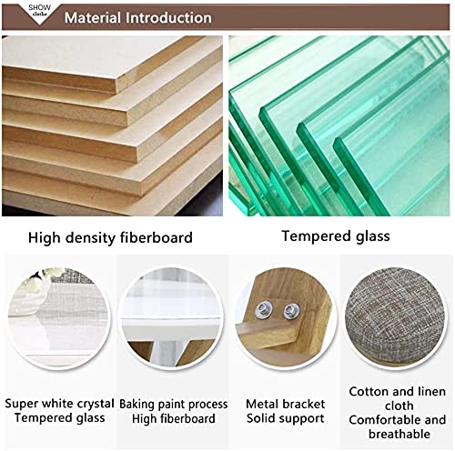 Cotclo Dining Table Set For Home Or Business Reception Round Table And Chair Set 90Cm Leisure Table Office Conference Room Clothing Store Hotel Dessert Shop #TOP2