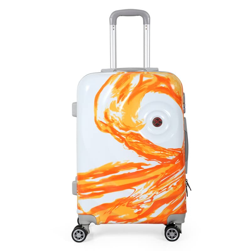 Image of Polo Class 2Pc Trolley Bag Set (24 /28 inch) - Orange