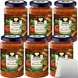 usy Bundle für Edeka Tomatensauce Basilikum 6er Pack (6x350g Glas) + usy Block
