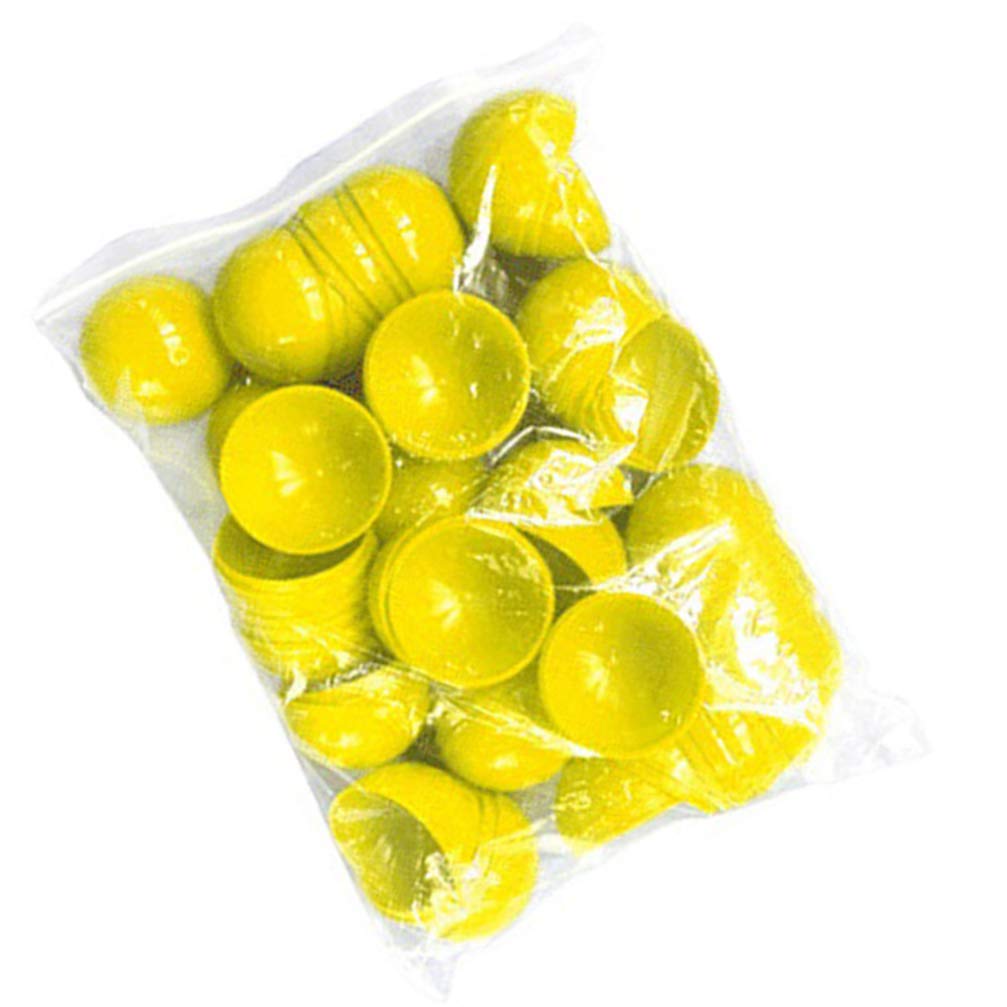 Toys Vending Machine Toys 50pcs Bingo Hollow Lotto, Diameter 40MM Lottery for Game Party (Yellow) Fence Baby Playpen