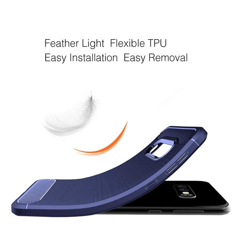 Image of Basic Case for Samsung Galaxy S10E (Carbon Fibre Blue)