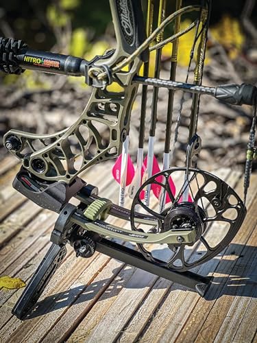 image for Pine Ridge - Kwik Stand Tri-Pod Bow Support - Stable Bow Stand for Com