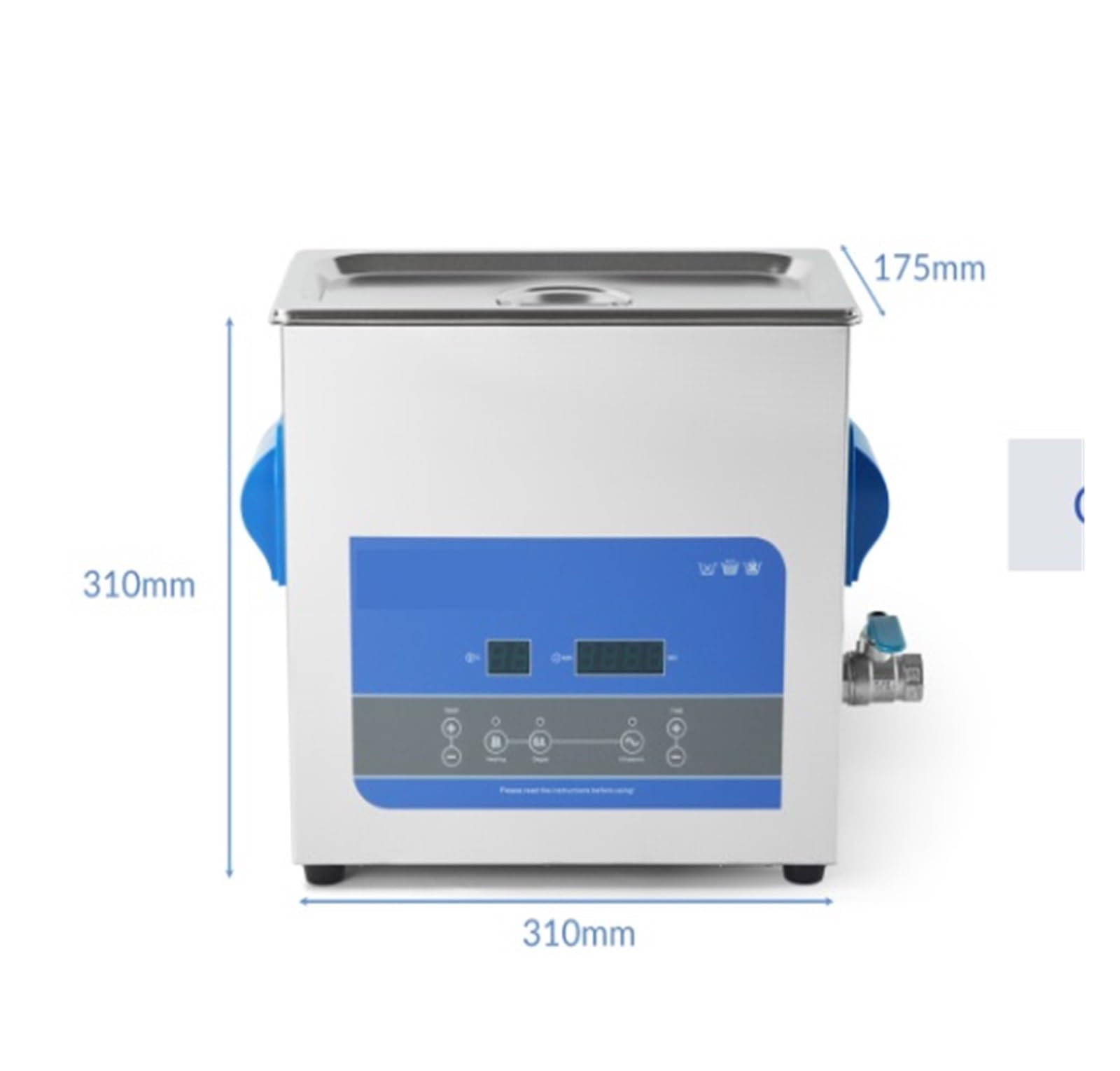 Limpiador ultrasónico, Máquina De Limpieza Por Ultrasonidos, 150W, 6L, Baño Agua, Limpiador Digital, Joyería Discos Vinilo para limpiar joyas