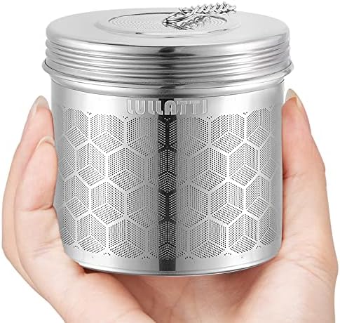 LULLATTI Extra Large Tea Ball Infuser for Pitcher(2 Pack), 18/8 Stainless Steel Tea Steeper, Extra Fine Mesh Tea Strainer Perfect for Brewing Herbs, Iced Tea, Coffee, Cooking Soup