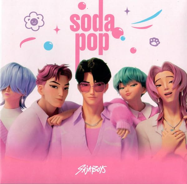 Saja Boys - Soda Pop (Purple Translucent 7" Vinyl Single) - KPop Demon Hunters Soundtrack
