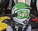 TCT-MOTORPARTS Green Flame DOT Kids Youth Motocross Helmets ATV Off-Road Dirt Bike Motorcycle Full Face Helmet+Gloves+Goggles Large