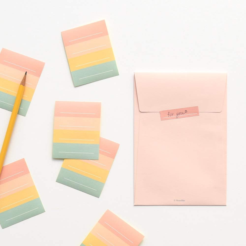 Monolike Message & Label Sticker ver.2 Set - Mini Size Cute Stickers, Index Stickers