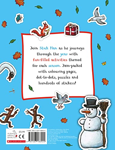 Stick Man Sticker Book