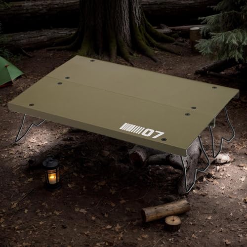 Table pliante camping en alliage d'aluminium léger et structure compacte - 4