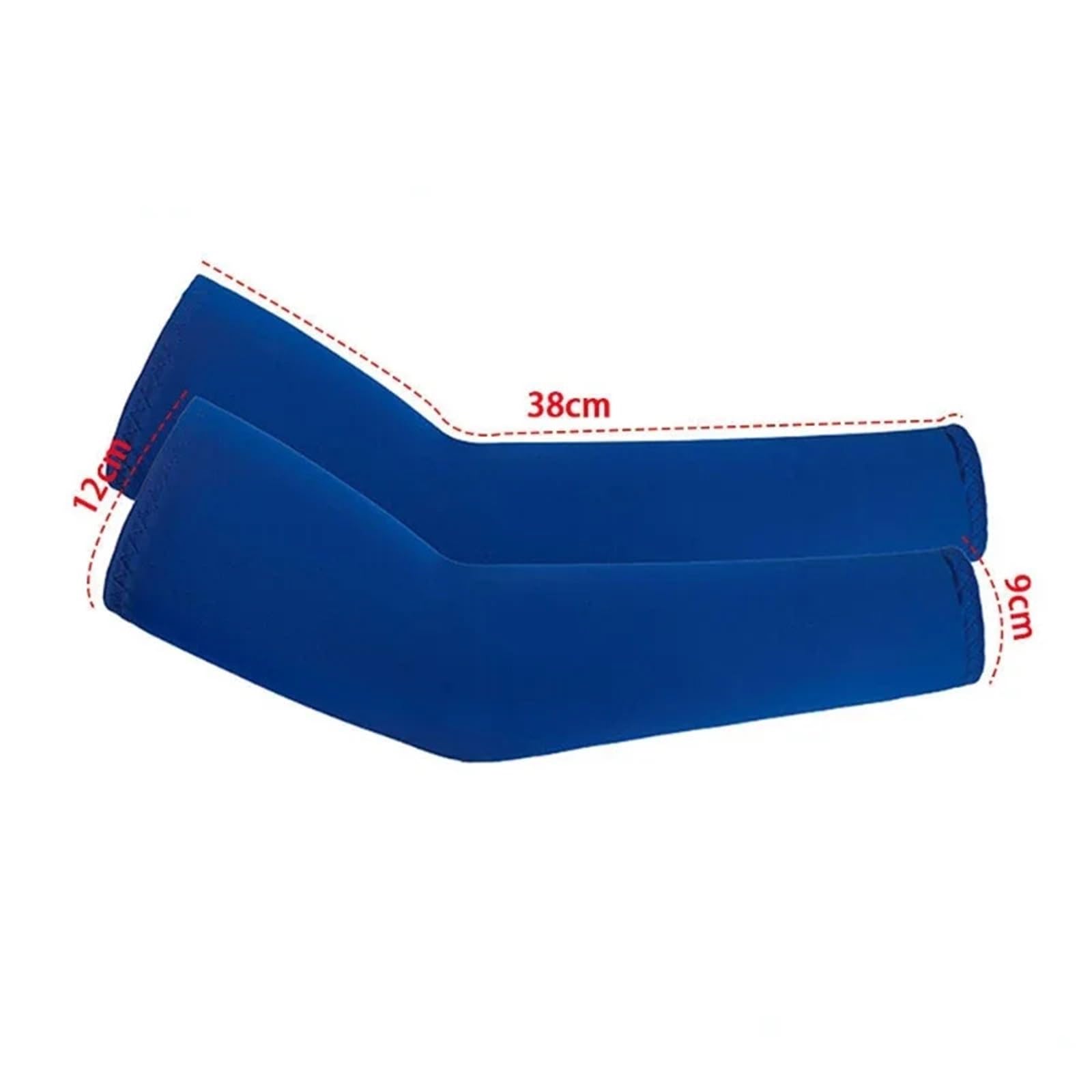 Genérico Manguitos Refrescantes Mangas de brazo refrigeración Unisex for deportes, correr, protección solar UV, exteriores, pesca, manguitos ciclismo for tatuajes ocultos, 2 uds
