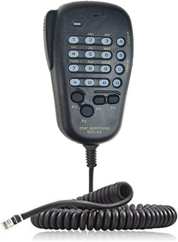 Color You 6 Pin Mh-48a6j DTMF Handheld Microphone Speaker with Button for Yaesu Car Mobile Radio FT-1500 FT-1802 FT-1900 FT-2600 FT-2800 FT-2900 FT-3000 FT-7100 FT-7800 FT-8100 FT-8500 FT-8800R etc. 1