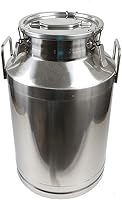 Vista 7 de Latas de leche de 20L/5.25 galones-Barriles de transporte de leche de acero inoxidable, cubo de leche, jarra de aceite, barril de vino, barriles