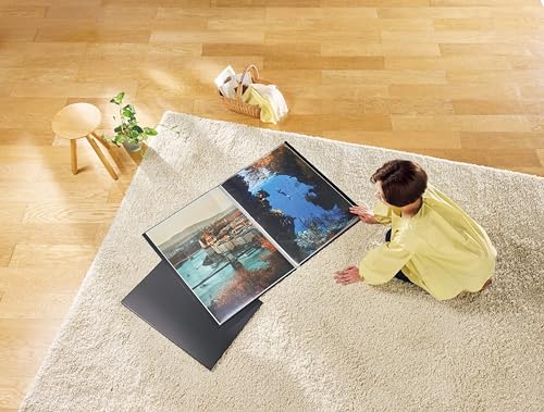 ライオン事務器 ポスター用 クリアーブック B2 S型 20ポケット ブラック CR-20B2