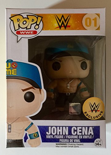John Cena Pop! Funko Wwe Exclusive (Blue Hat Black Bill)